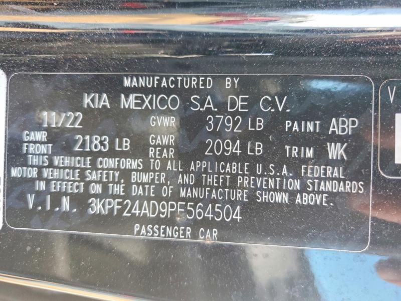 Продажа на аукционе авто 2023 Kia Forte, vin: 3KPF24AD9PE564504, номер лота: 56652966