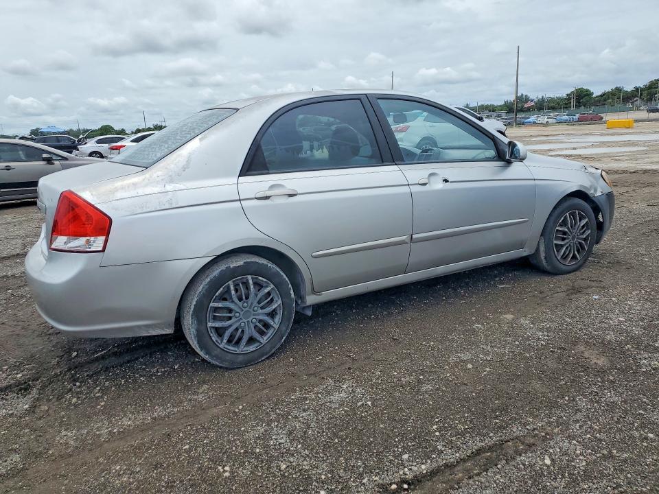 55951666 :رقم المزاد ، KNAFE121185521151 vin ، 2008 Kia Spectra مزاد بيع