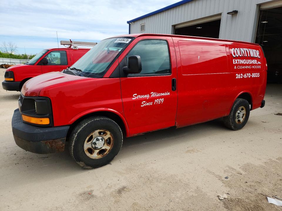 Auction sale of the 2008 Chevrolet Express G1500, vin: 1GCFG154881101686, lot number: 56410126