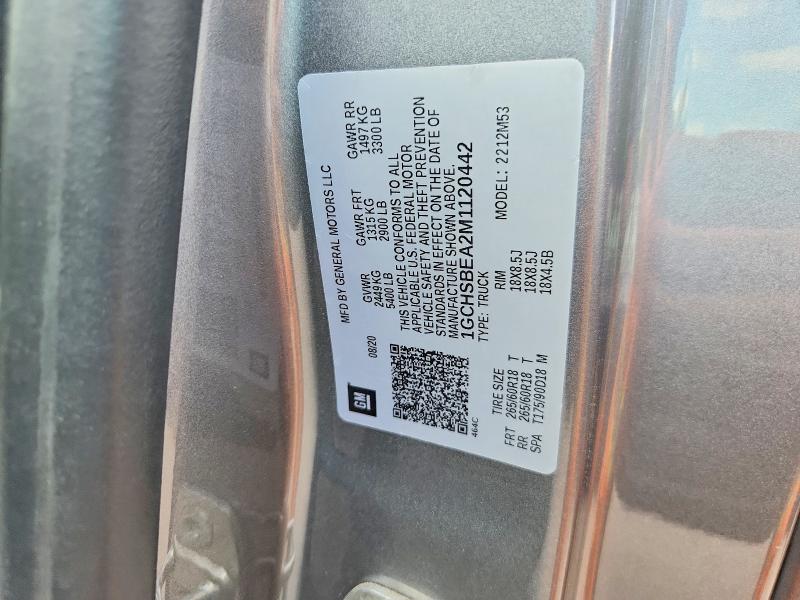 Aukcja sprzedaży 2021 Chevrolet Colorado, vin: 1GCHSBEA2M1120442, numer aukcji: 56337316