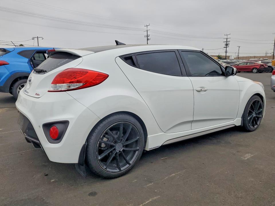 2016 Hyundai Veloster მანქანა იყიდება აუქციონზე, vin: KMHTC6AE0GU282172, აუქციონის ნომერი: 58312096