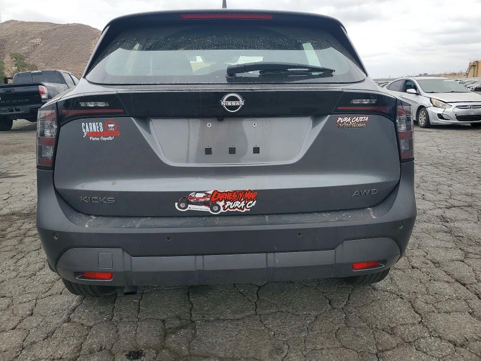 58558076 :رقم المزاد ، 3N8AP6BB2SL380955 vin ، 2025 Nissan Kicks مزاد بيع