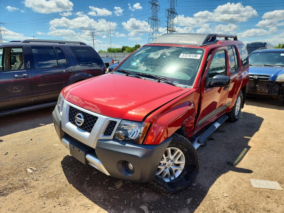 57216136 :رقم المزاد ، 5N1AN0NW8FN662533 vin ، 2015 Nissan Xterra مزاد بيع