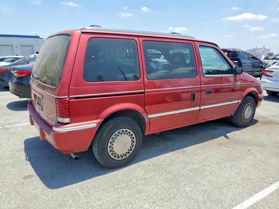 59184396 :رقم المزاد ، 2P4GH4535NR649321 vin ، 1992 Plymouth Voyager مزاد بيع