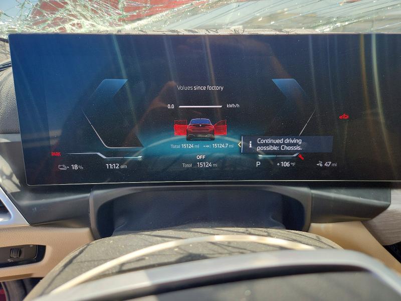 56729826 :رقم المزاد ، WBY23HD09SFU78084 vin ، 2025 Bmw I4 مزاد بيع