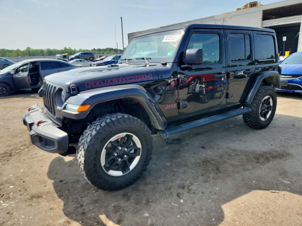 Aukcja sprzedaży 2020 Jeep Wrangler Unlimited, vin: 1C4HJXFG3LW118476, numer aukcji: 54328556