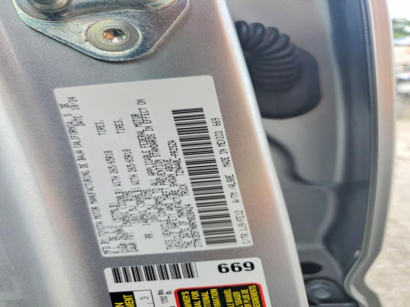 57168276 :رقم المزاد ، 3TMKB5FN0RM020424 vin ، 2024 Toyota Tacoma مزاد بيع
