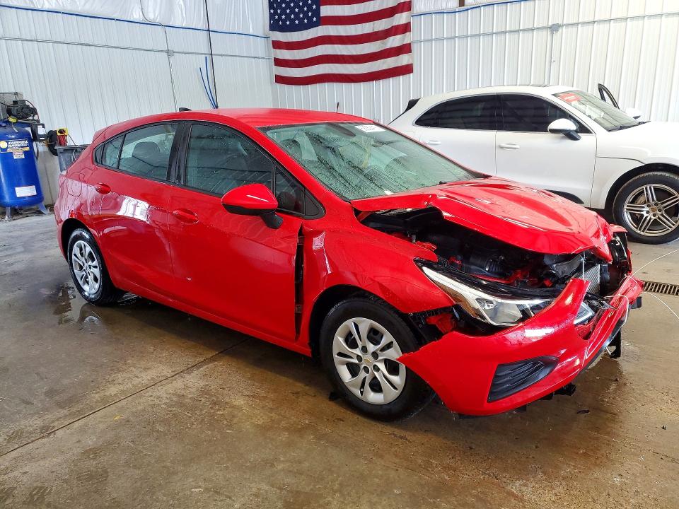 Aukcja sprzedaży 2019 Chevrolet Cruze, vin: 3G1BC6SM0KS612500, numer aukcji: 58050416