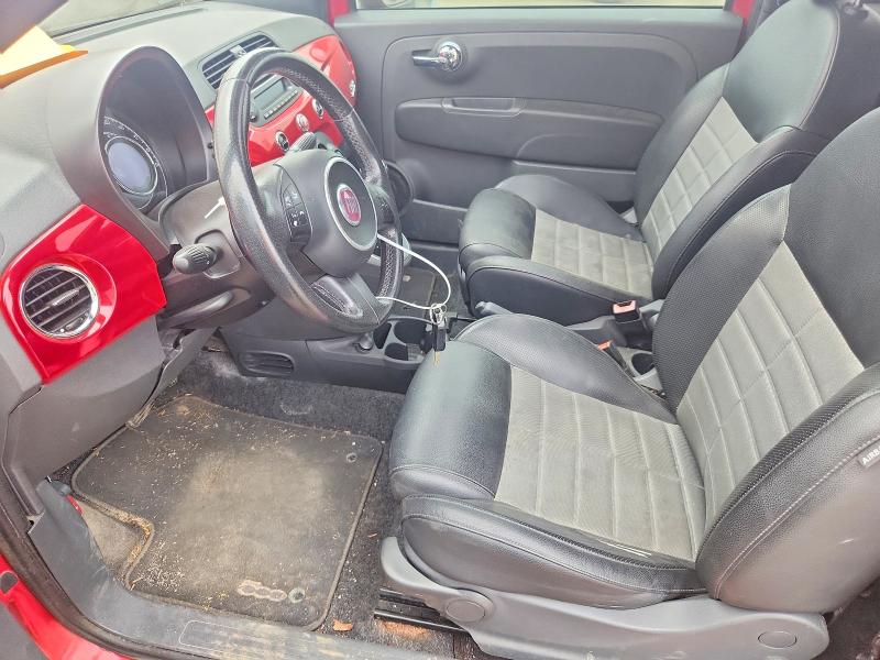 56283436 :رقم المزاد ، 3C3CFFBR4CT107901 vin ، 2012 Fiat 500 مزاد بيع