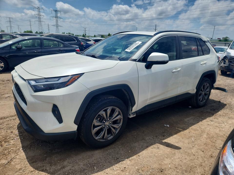 58899386 :رقم المزاد ، 4T3B6RFV9NU089519 vin ، 2022 Toyota Rav4 مزاد بيع