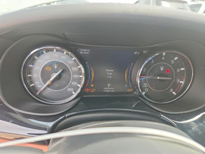 2022 Maserati Quattroporte მანქანა იყიდება აუქციონზე, vin: ZAM56YRM2N1385101, აუქციონის ნომერი: 57934736