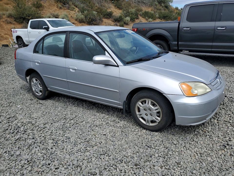 58925316 :رقم المزاد ، 2HGES16671H920661 vin ، 2001 Honda Civic مزاد بيع