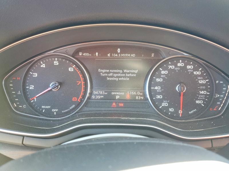 58222546 :رقم المزاد ، WA17NAF40JA077750 vin ، 2018 Audi A4 Allroad مزاد بيع