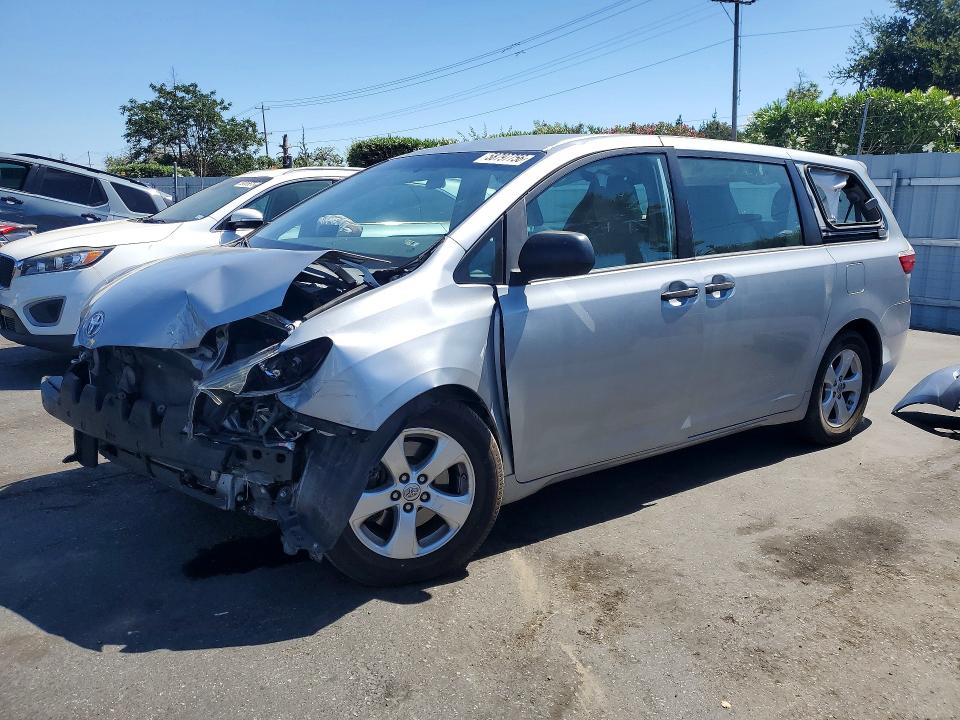 Aukcja sprzedaży 2016 Toyota Sienna, vin: 5TDZK3DC3GS698201, numer aukcji: 58797756