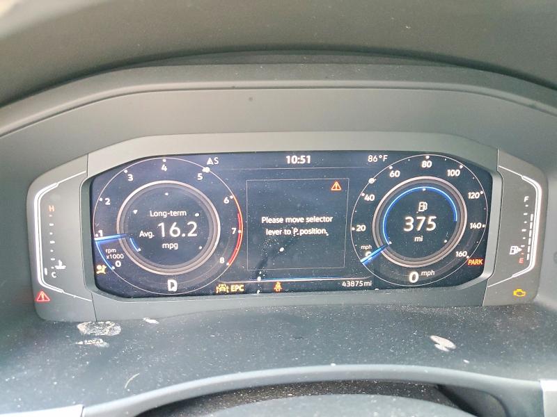 2022 Volkswagen Atlas Cross Sport მანქანა იყიდება აუქციონზე, vin: 1V2WC2CA0NC214265, აუქციონის ნომერი: 56841616
