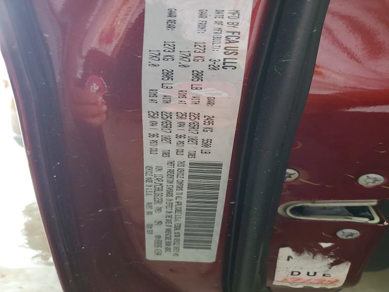 58106096 :رقم المزاد ، 1C4PJMCB8LD612301 vin ، 2020 Jeep Cherokee مزاد بيع