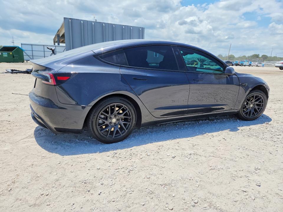 Продажа на аукционе авто 2024 Tesla Model 3, vin: 5YJ3E1EB1RF808659, номер лота: 57223506