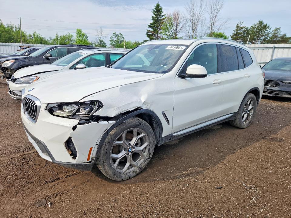 56496966 :رقم المزاد ، 5UX53DP09R9W60930 vin ، 2024 Bmw X3 مزاد بيع