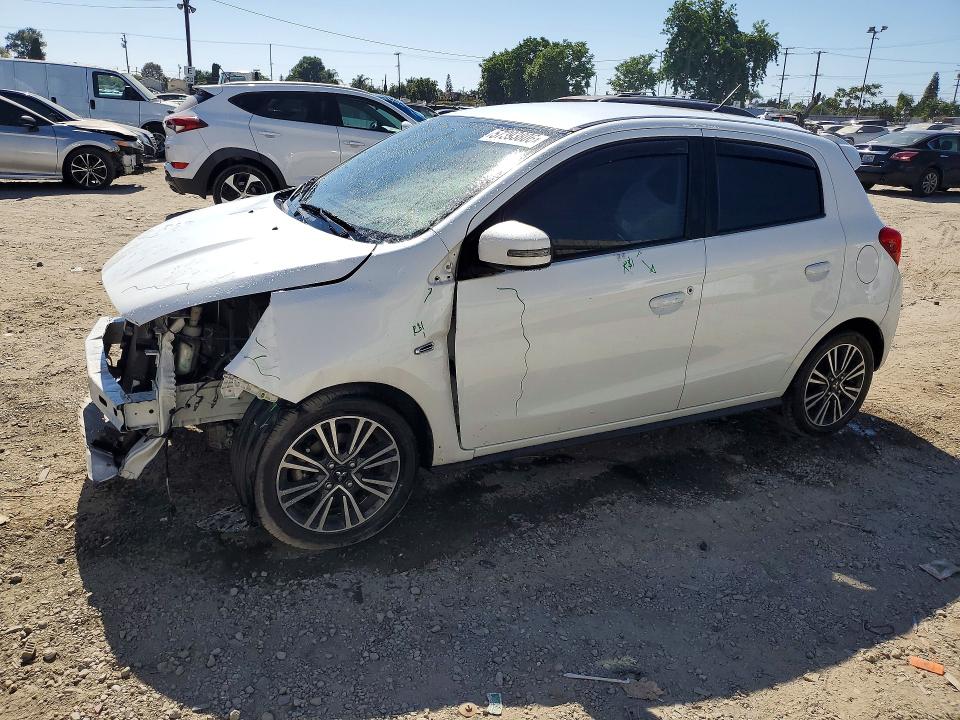 2019 Mitsubishi Mirage მანქანა იყიდება აუქციონზე, vin: ML32A5HJ7KH006501, აუქციონის ნომერი: 57393806