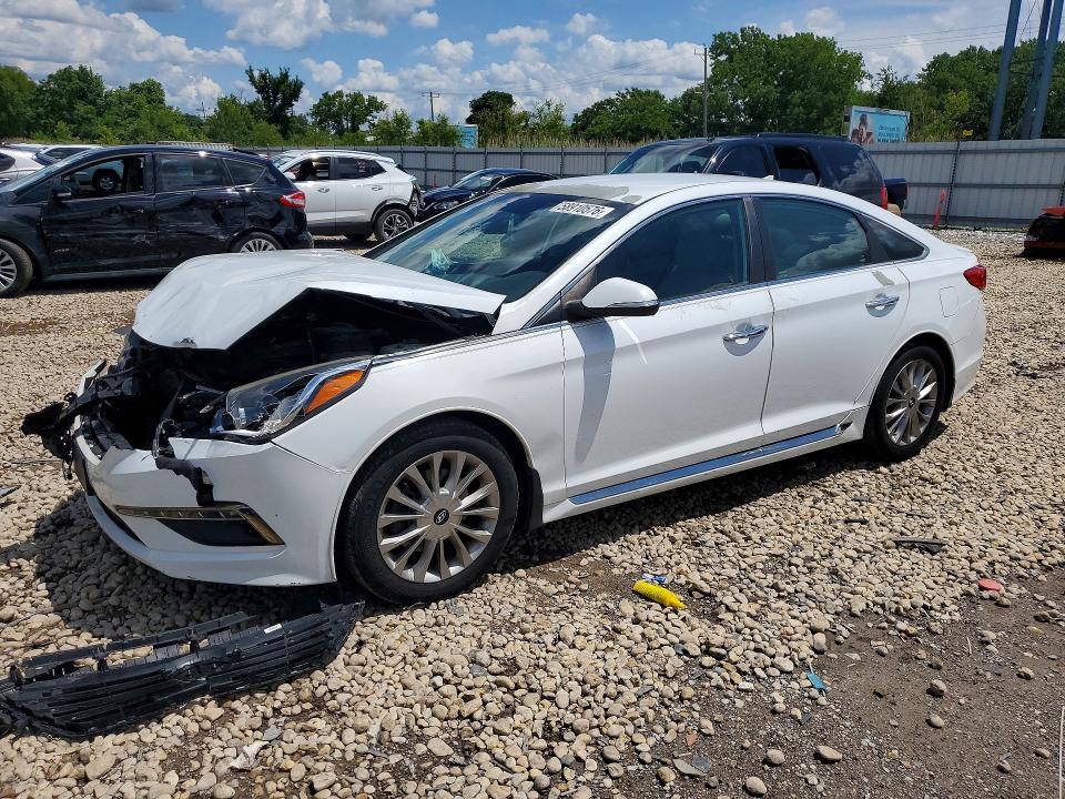2015 Hyundai Sonata მანქანა იყიდება აუქციონზე, vin: 5NPE34AF7FH153235, აუქციონის ნომერი: 58910576
