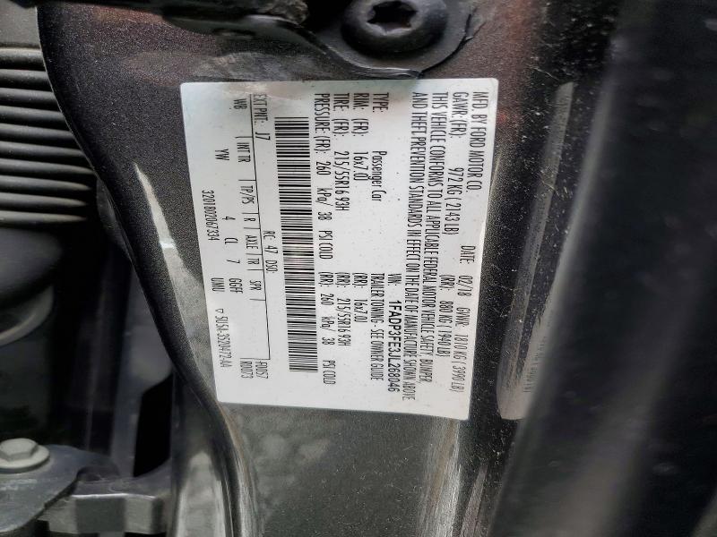 Aukcja sprzedaży 2018 Ford Focus, vin: 1FADP3FE3JL268046, numer aukcji: 56629656