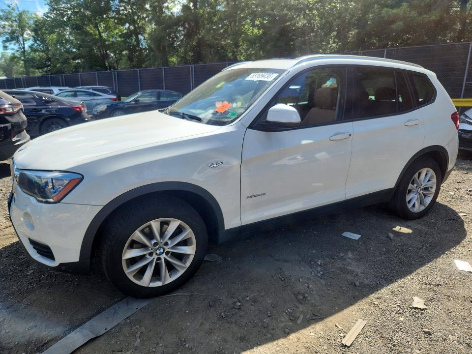 Продажа на аукционе авто 2017 Bmw X3, vin: 5UXWX9C3XH0W73940, номер лота: 58199436