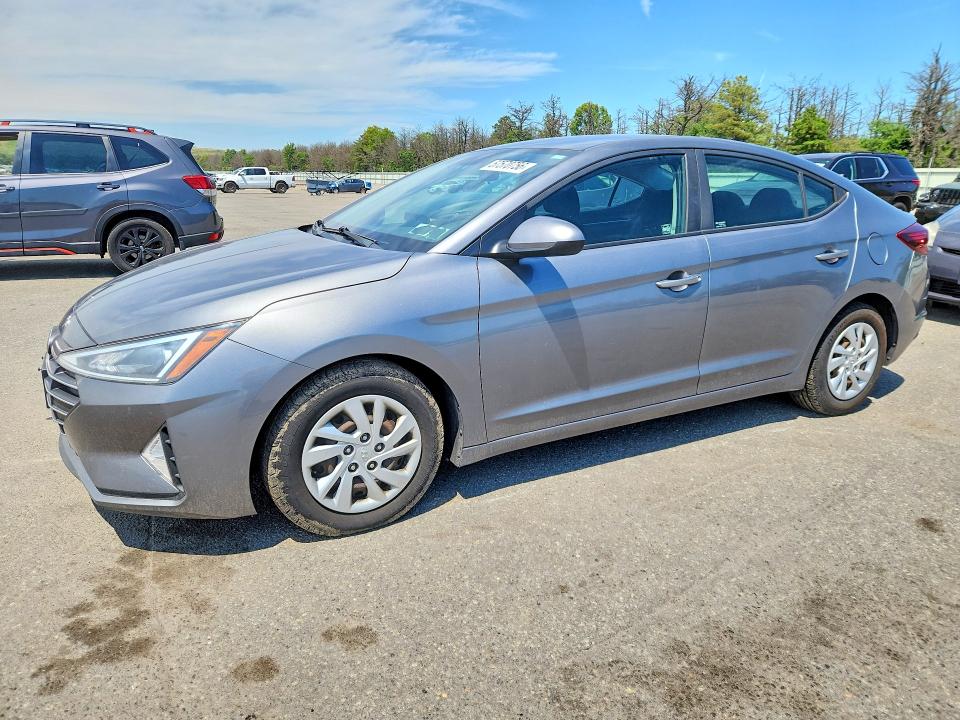 2019 Hyundai Elantra მანქანა იყიდება აუქციონზე, vin: 5NPD74LF4KH435338, აუქციონის ნომერი: 57570756