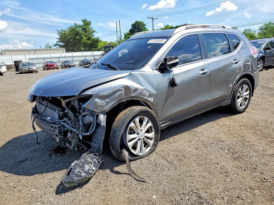 2014 Nissan Rogue მანქანა იყიდება აუქციონზე, vin: 5N1AT2MV7EC786555, აუქციონის ნომერი: 57578586