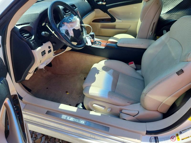 2013 Lexus Is მანქანა იყიდება აუქციონზე, vin: JTHFF2C25D2529292, აუქციონის ნომერი: 55523226