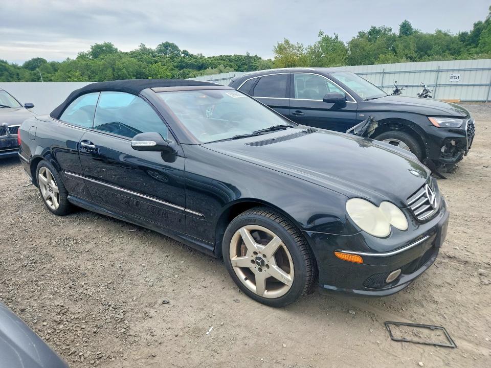 57698106 :رقم المزاد ، WDBTK75J95F123493 vin ، 2005 Mercedes-benz Clk مزاد بيع