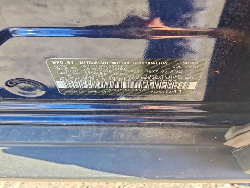 Aukcja sprzedaży 2020 Mitsubishi Outlander, vin: JA4AZ3A36LZ006061, numer aukcji: 58523366