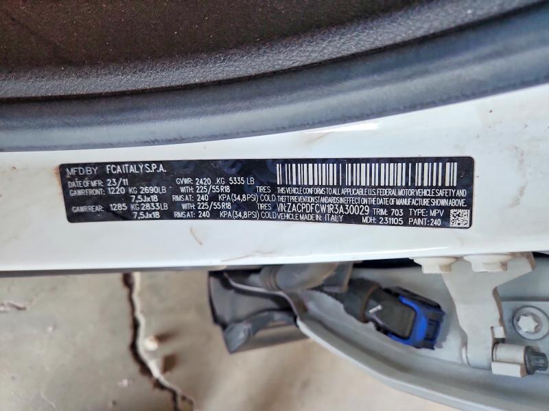 Продажа на аукционе авто 2024 Dodge Hornet, vin: ZACPDFCW1R3A30029, номер лота: 59579196