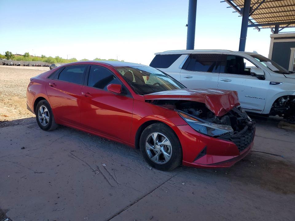 58232886 :رقم المزاد ، 5NPLL4AG7MH036493 vin ، 2021 Hyundai Elantra مزاد بيع