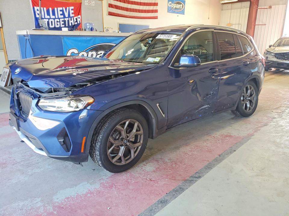Auction sale of the 2022 Bmw X3, vin: 5UX53DP05N9M40050, lot number: 57751906
