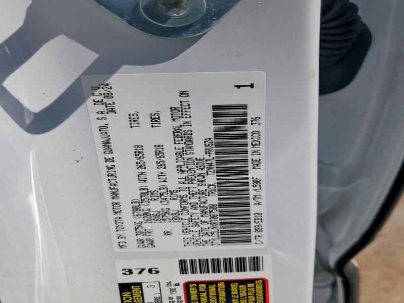 56669716 :رقم المزاد ، 3TYLC5LNXRT007500 vin ، 2024 Toyota Tacoma مزاد بيع