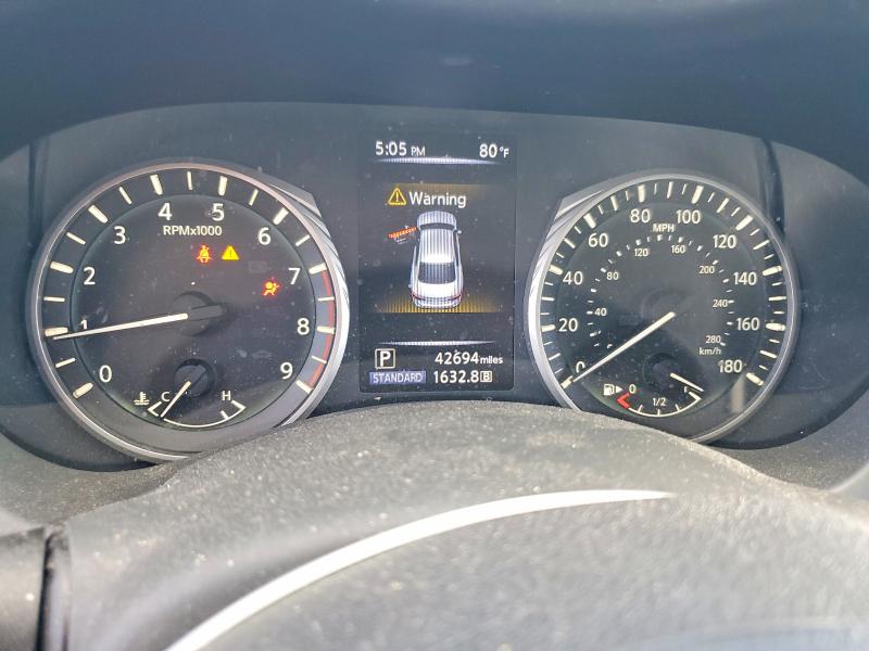 58585876 :رقم المزاد ، JN1EV7AR7JM443367 vin ، 2018 Infiniti Q50 مزاد بيع