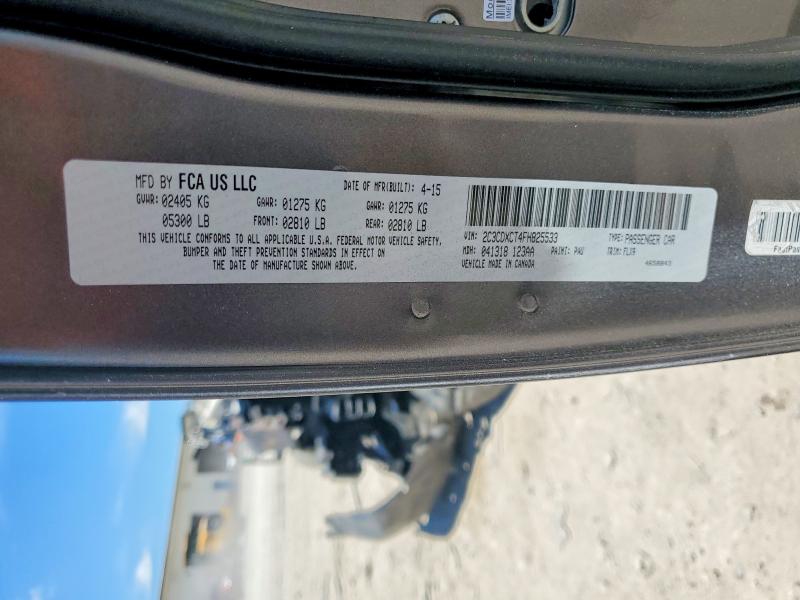 Aukcja sprzedaży 2015 Dodge Charger, vin: 2C3CDXCT4FH825533, numer aukcji: 58578416