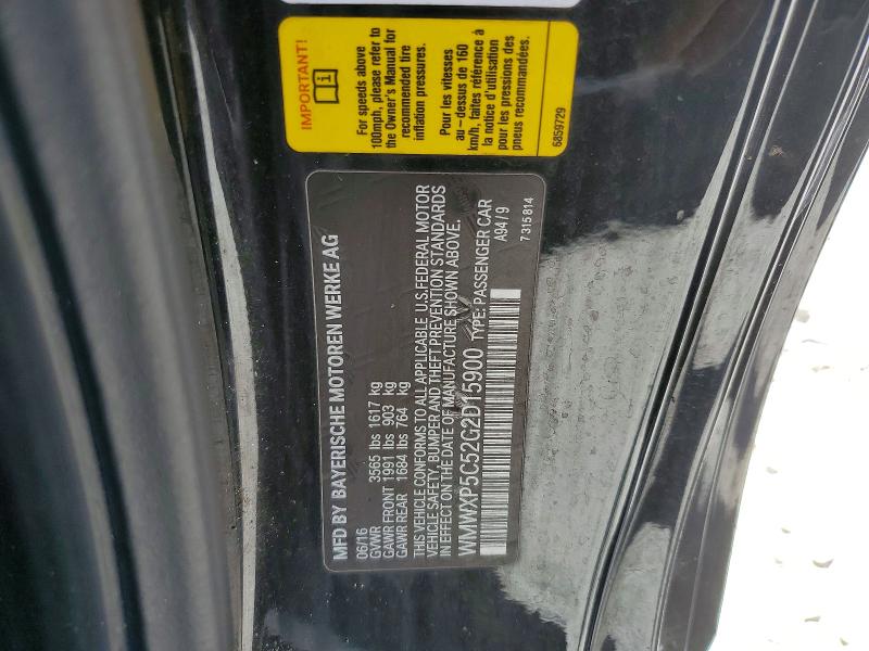 Aukcja sprzedaży 2016 Mini Cooper, vin: WMWXP5C52G2D15900, numer aukcji: 85456915