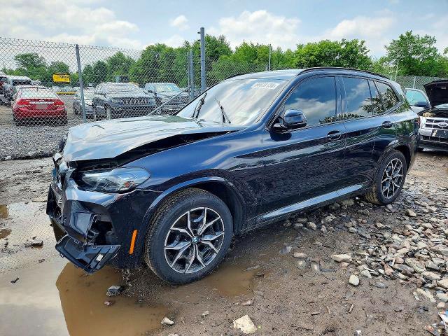 2022 Bmw X3 მანქანა იყიდება აუქციონზე, vin: 5UX53DP07N9M46545, აუქციონის ნომერი: 56628136
