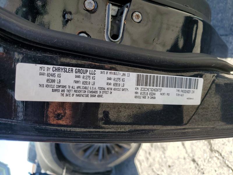 Aukcja sprzedaży 2013 Chrysler 300c, vin: 2C3CCAET6DH630737, numer aukcji: 56371416