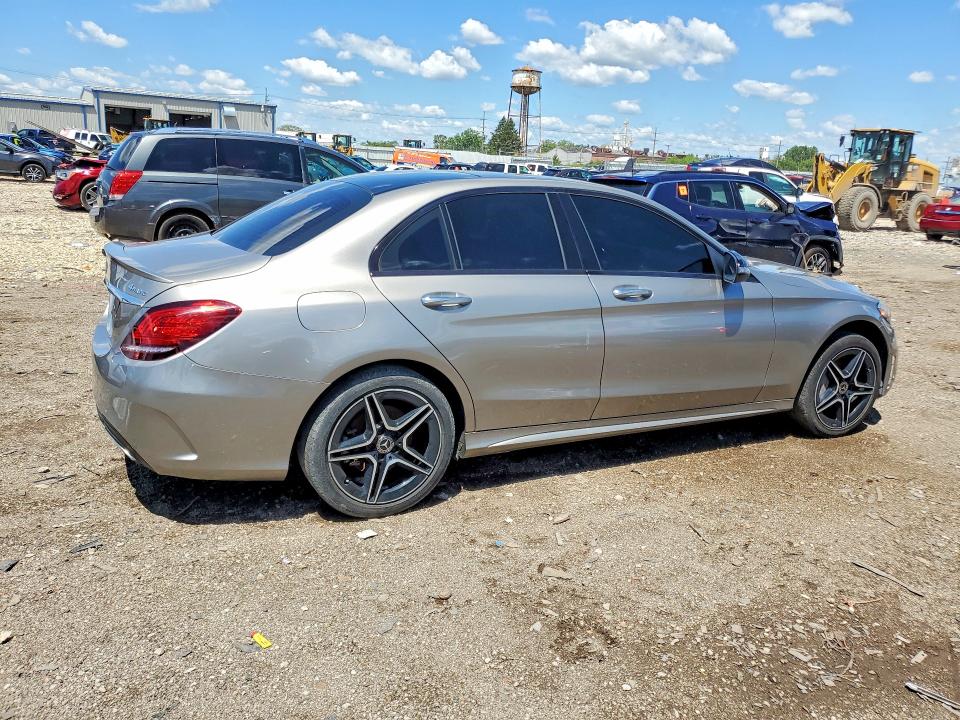 57136176 :رقم المزاد ، 55SWF8EB9KU295474 vin ، 2019 Mercedes-benz C مزاد بيع