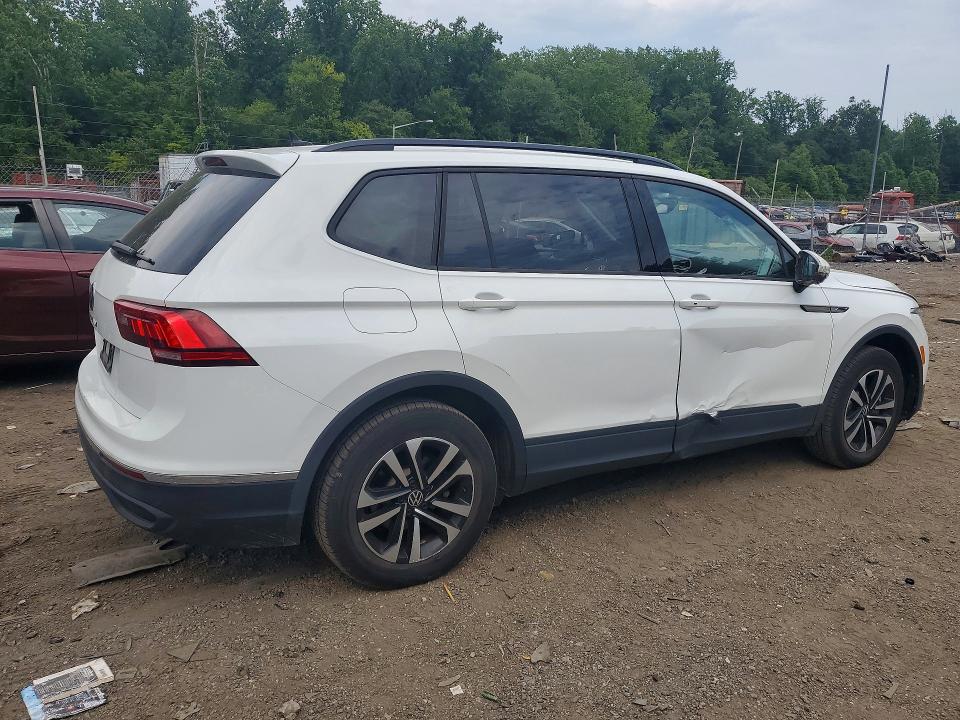 58125376 :رقم المزاد ، 3VVRB7AX1PM072369 vin ، 2023 Volkswagen Tiguan مزاد بيع