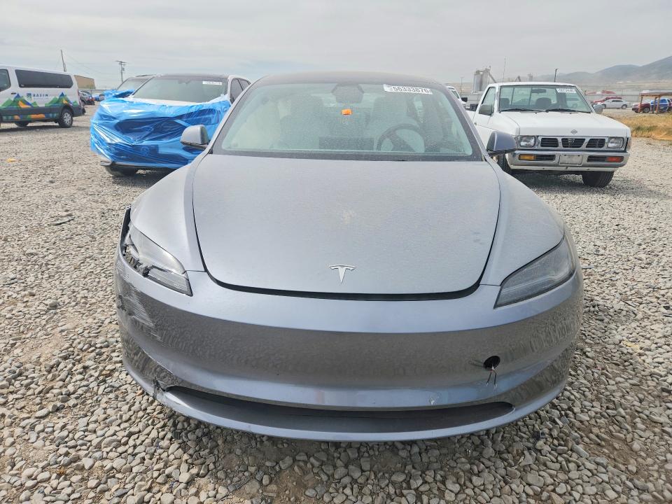 2025 Tesla Model 3 მანქანა იყიდება აუქციონზე, vin: 5YJ3E1EA3SF993973, აუქციონის ნომერი: 56333876