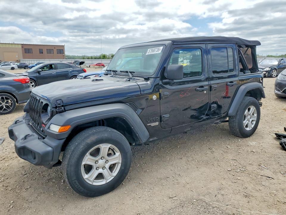 57968736 :رقم المزاد ، 1C4HJXDG3MW816199 vin ، 2021 Jeep Wrangler Unlimited مزاد بيع
