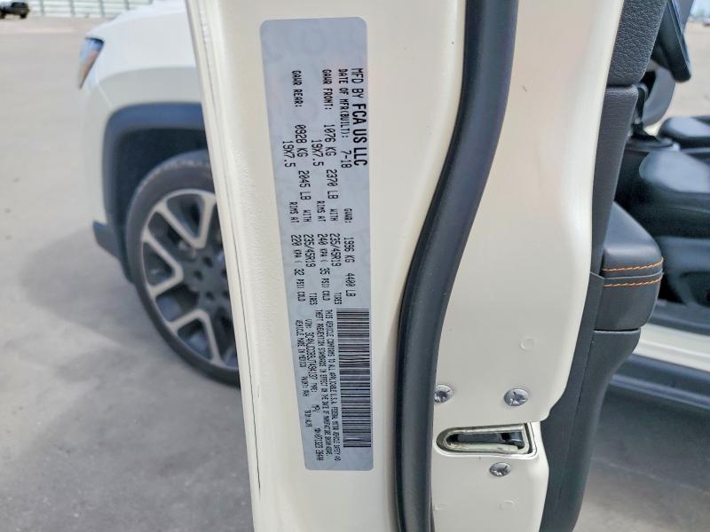 Aukcja sprzedaży 2018 Jeep Compass, vin: 3C4NJCCB9JT494137, numer aukcji: 56149146