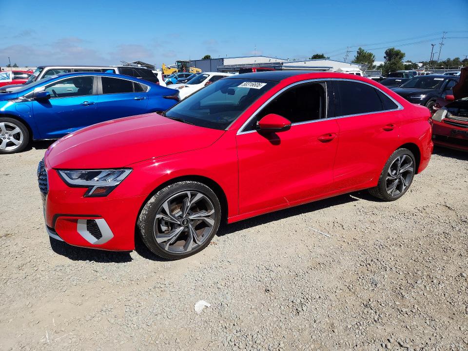 58316606 :رقم المزاد ، WAUAUDGY4NA103724 vin ، 2022 Audi A3 مزاد بيع