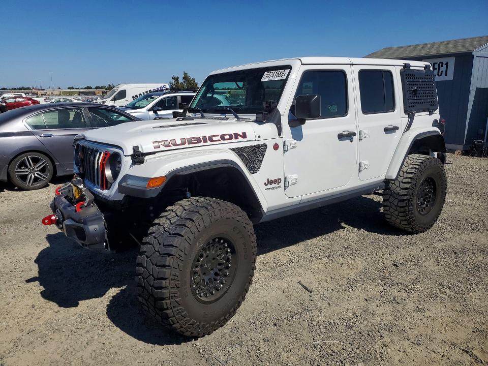 2018 Jeep Wrangler Unlimited მანქანა იყიდება აუქციონზე, vin: 1C4HJXFG3JW258394, აუქციონის ნომერი: 58741686
