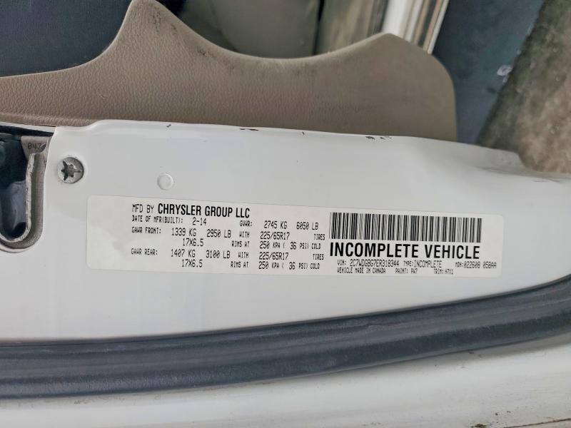 Aukcja sprzedaży 2014 Dodge Grand Caravan, vin: 2C7WDGBG7ER318344, numer aukcji: 58120856
