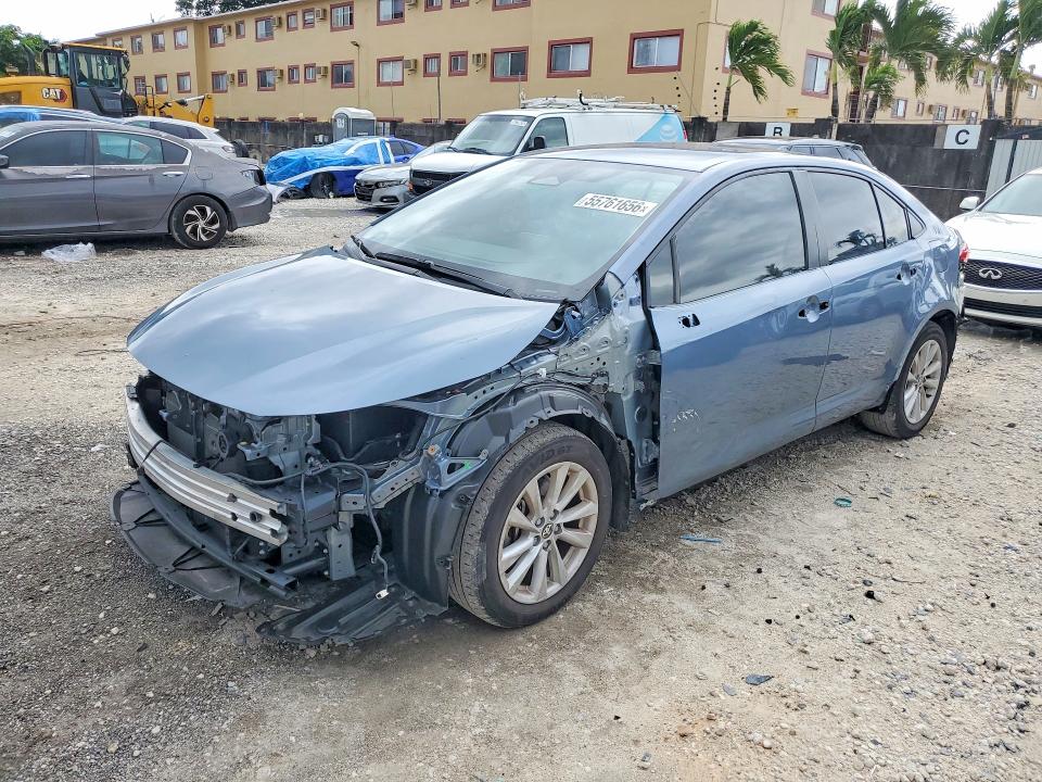 55761656 :رقم المزاد ، JTDBCMFE6P3015427 vin ، 2023 Toyota Corolla Hybrid مزاد بيع