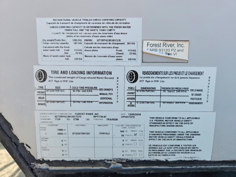 Продажа на аукционе авто 2019 Foresriver Rpod, vin: 5ZT2RPGC8KV017270, номер лота: 59327236
